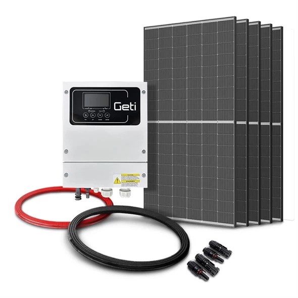 Zostava na solárny ohrev vody GETI GWH02D 2200Wp 5x PV TRINA