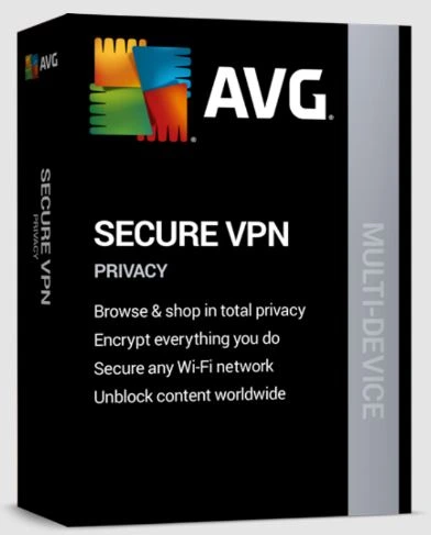 AVG Secure VPN (Multi-device, až 10 device) 2 Years