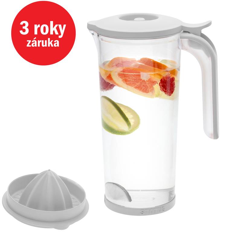 E-shop Status vákuový džbán s citrusovačom 179500, biely