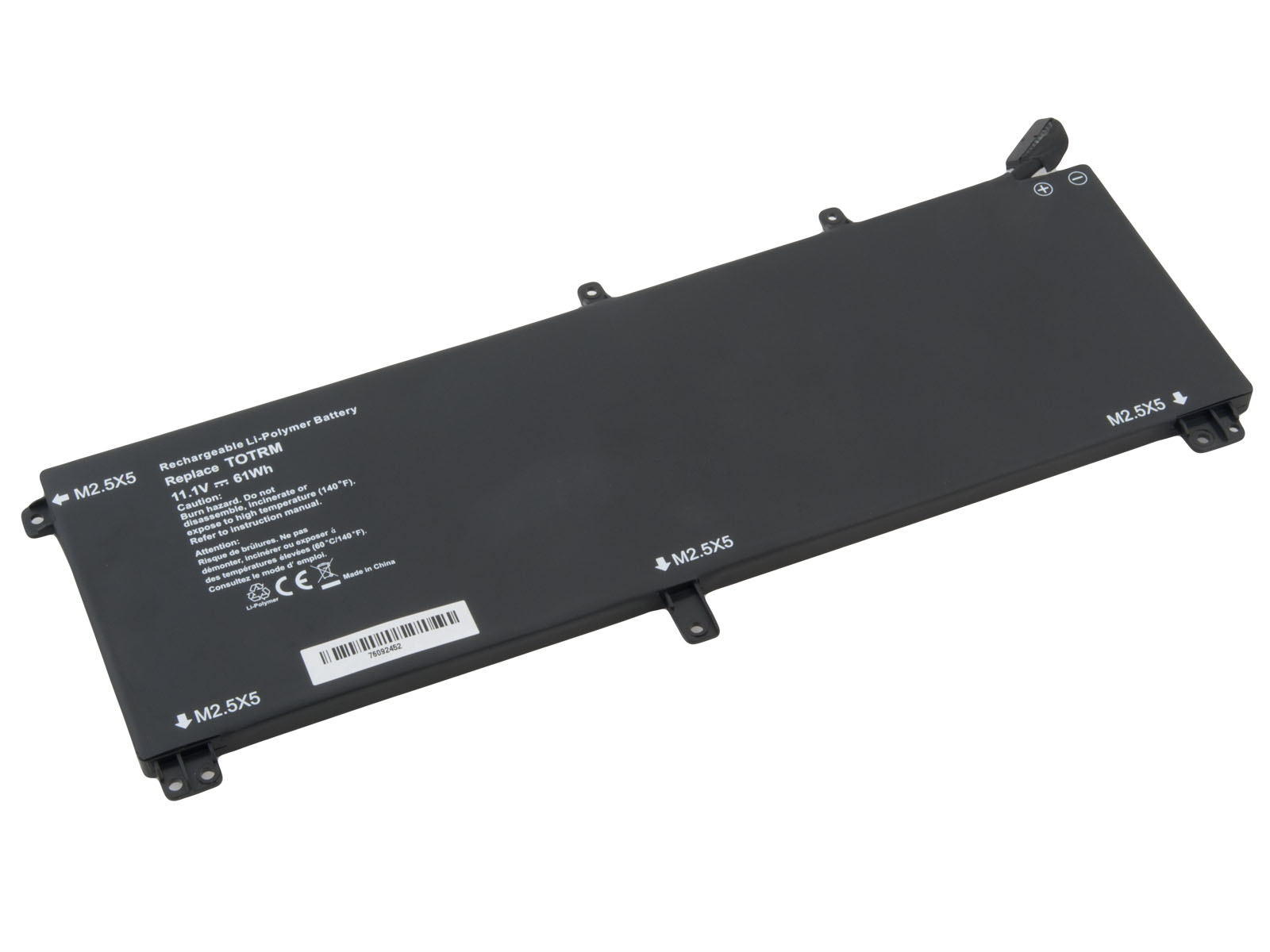 Batéria AVACOM pre Dell XPS 15 9530, Procision M3800 Li-Pol 11,1 V 5168mAh 61Wh