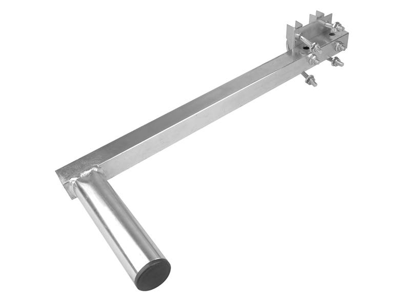 Držiak SAT / stožiar balkónový univerzálny L-50 cm s objímkami