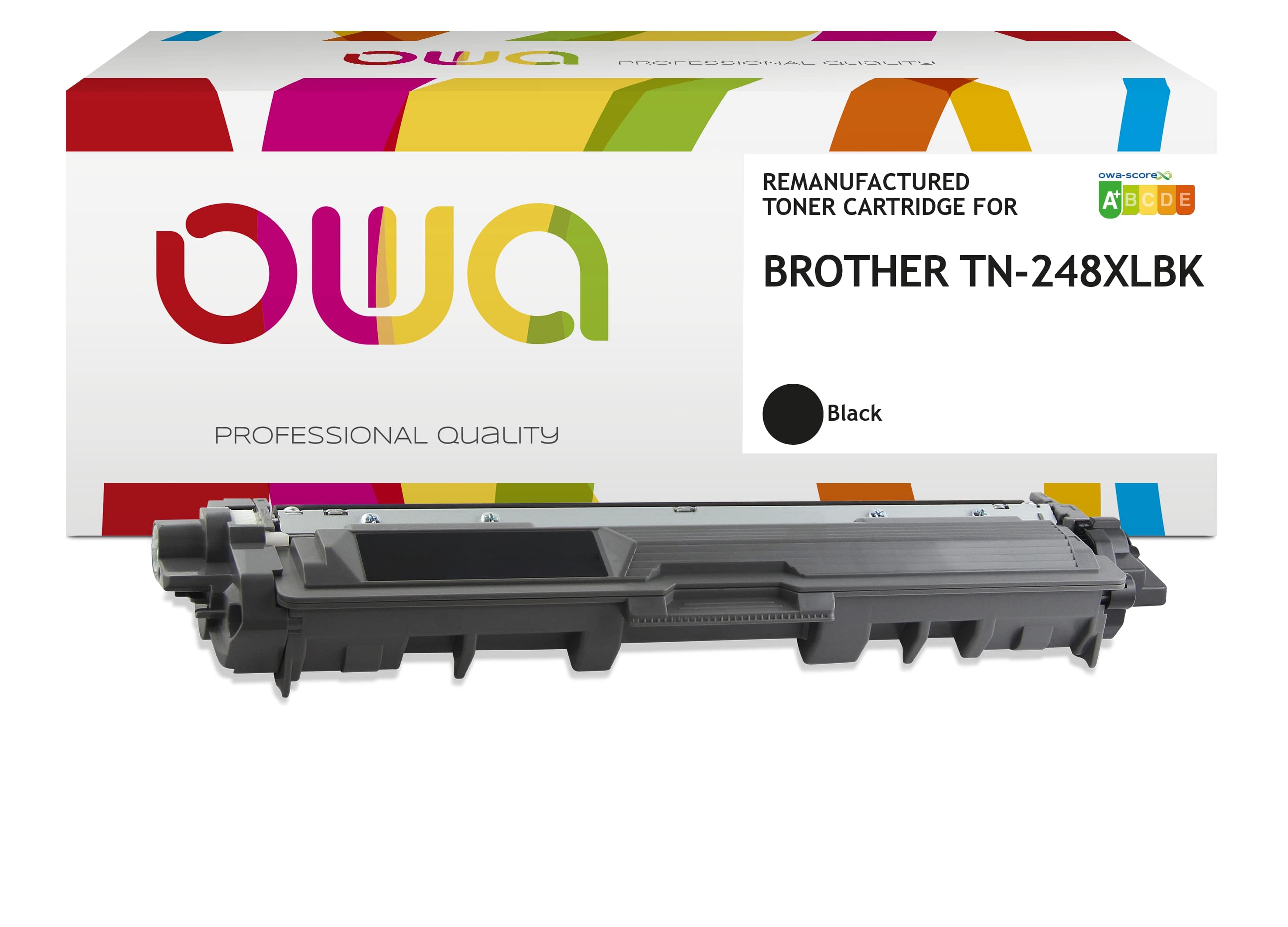 OWA Armor toner kompatibilný s Brother TN-248XL BK, 3000st, čierna/black