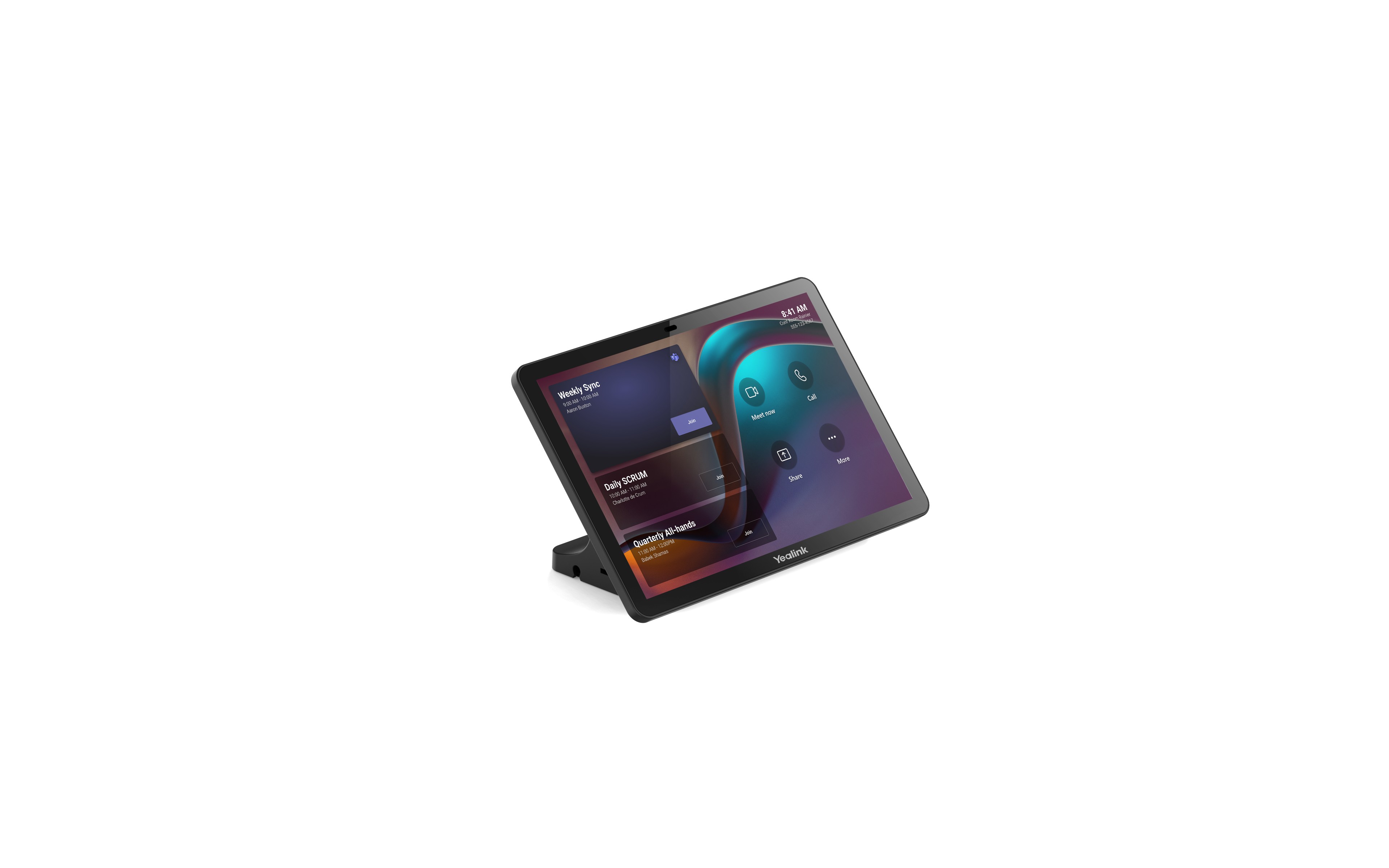 Yealink - dotykový panel CTP25, 10.1'', Android, Wi-Fi 6, BT, USB-C