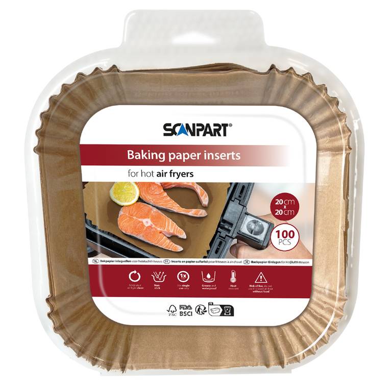E-shop ScanPart Papier na pečenie 20x20cm 100ks SCA2910070005