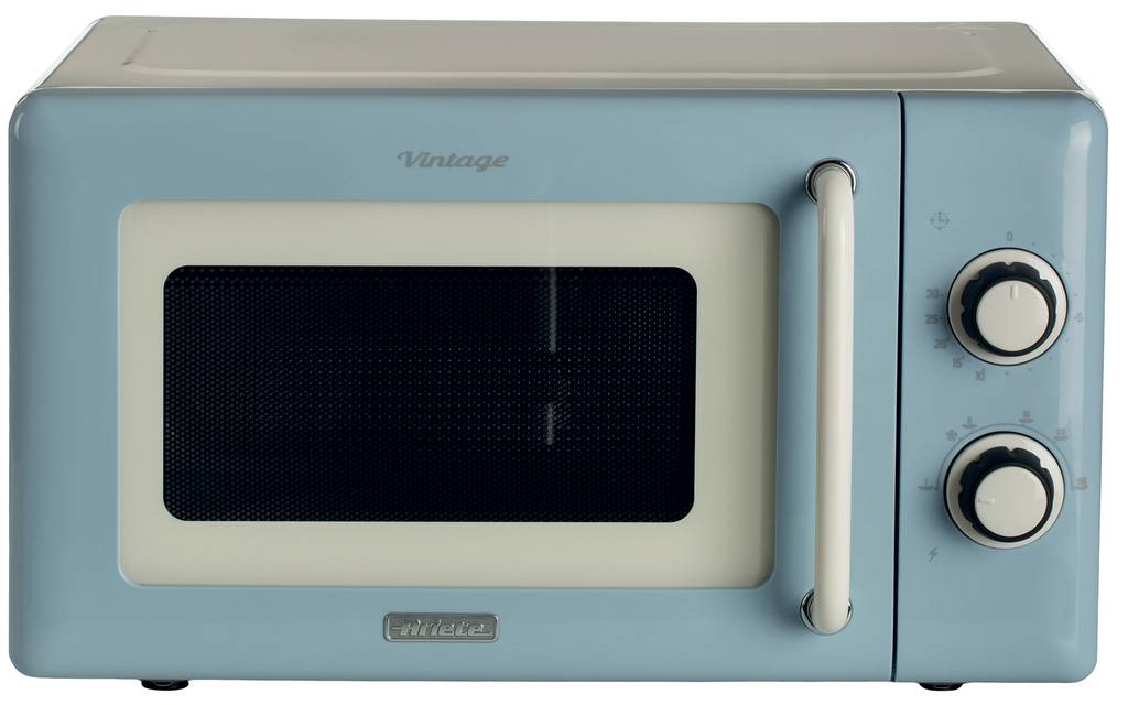 E-shop Ariete Vintage mikrovlnná rúra 3960/05, modrá