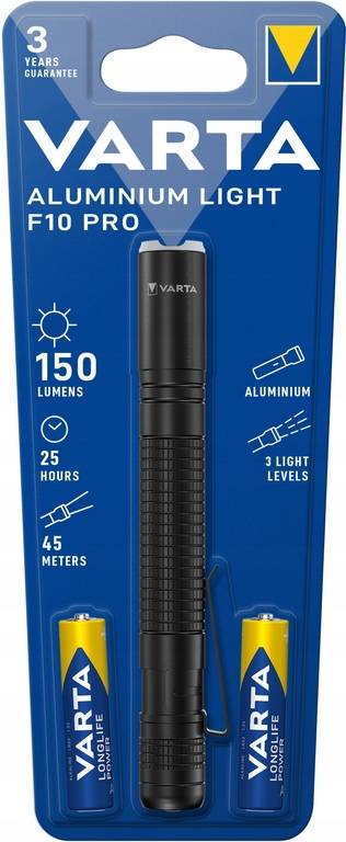 E-shop Varta Aluminium Light F10 Pro