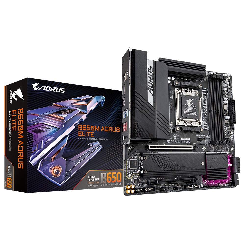 GIGABYTE B650 AORUS ELITE/AM5/mATX