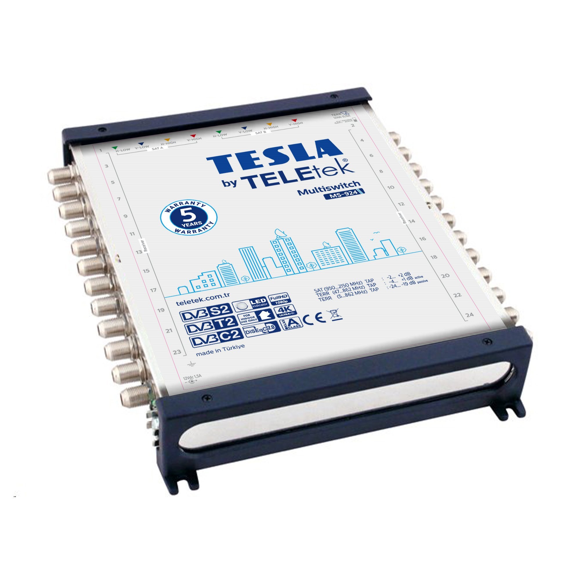 TESLA by TeleTek multipřepínač 9/24