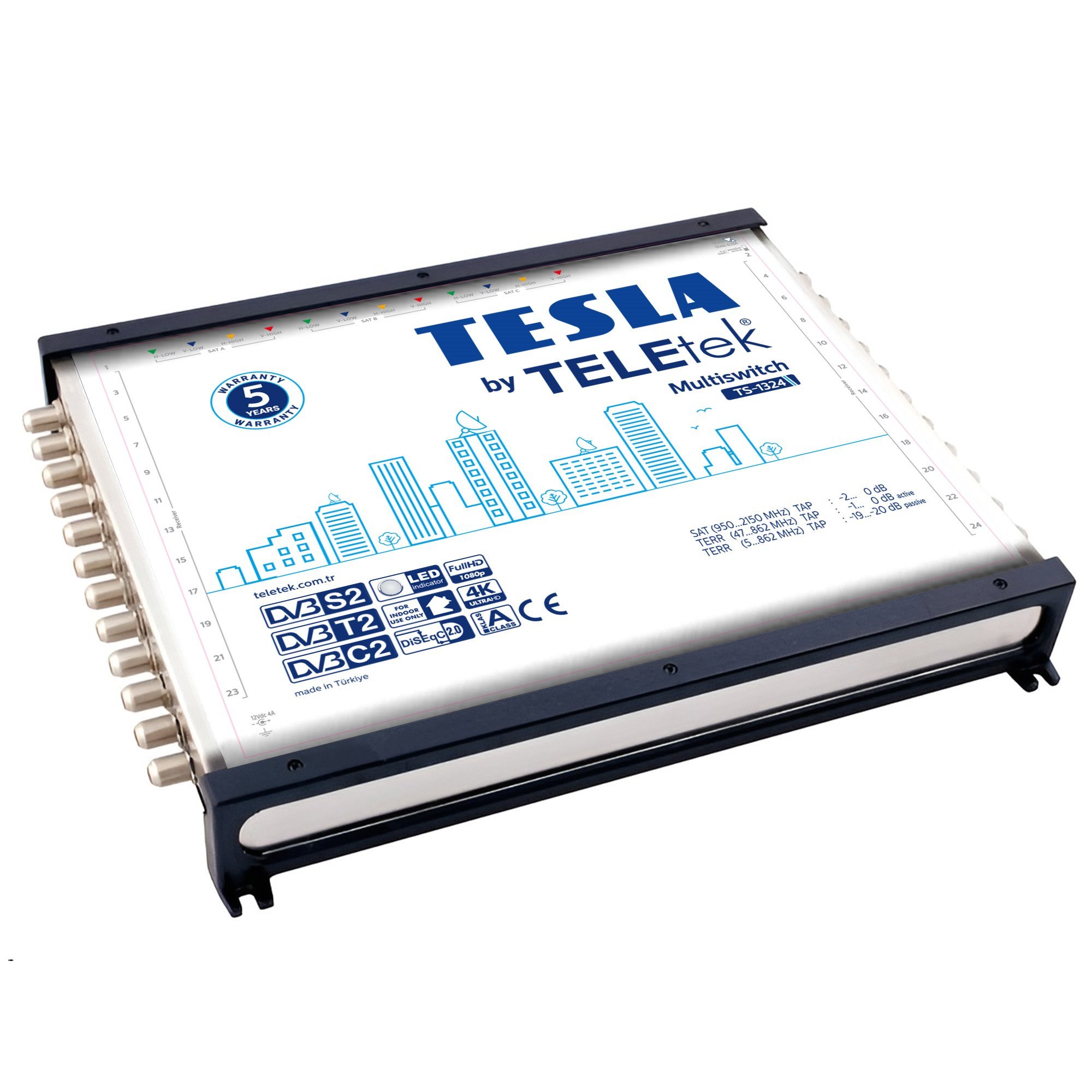 TESLA by TeleTek multipřepínač 13/24