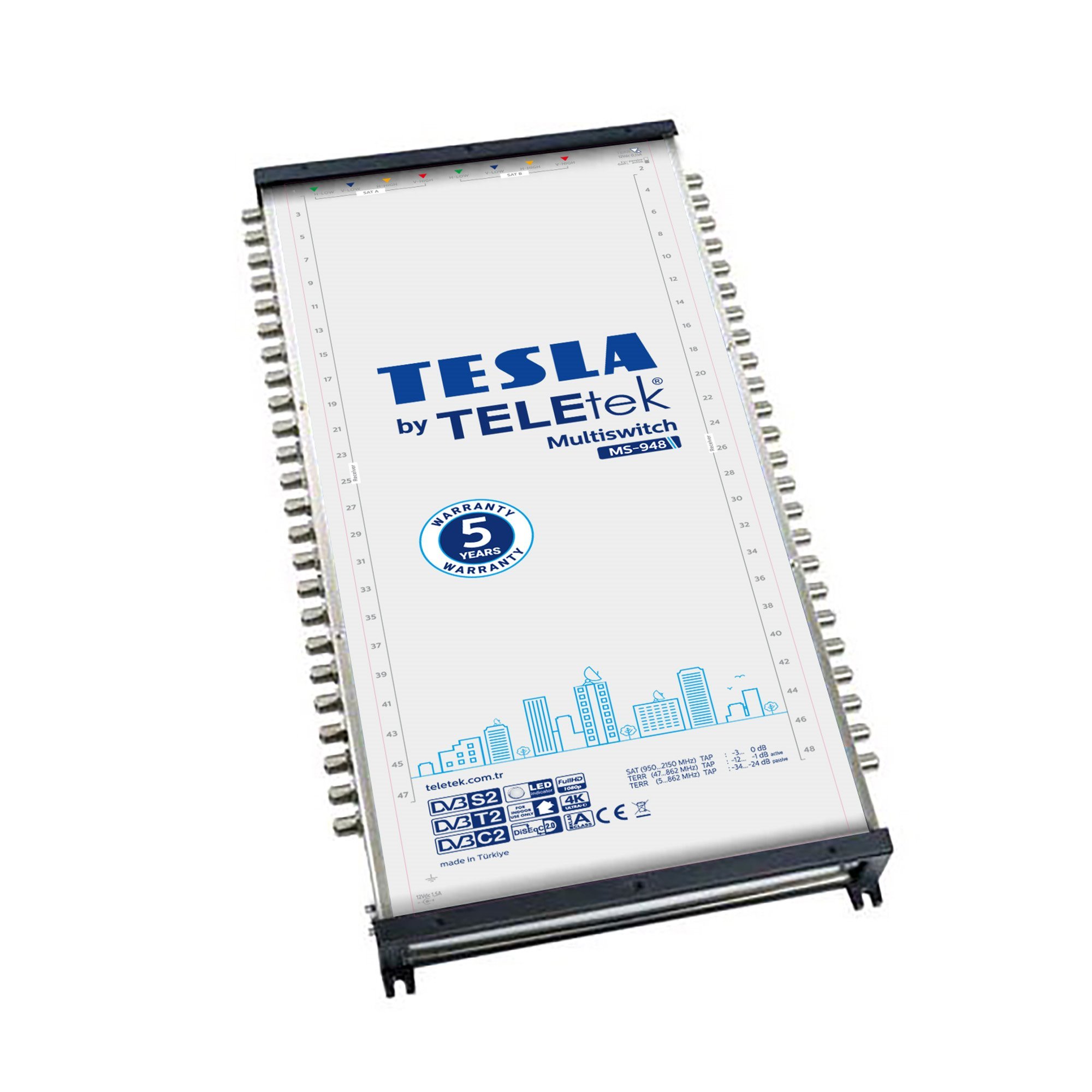 TESLA by TeleTek multipřepínač 9/80