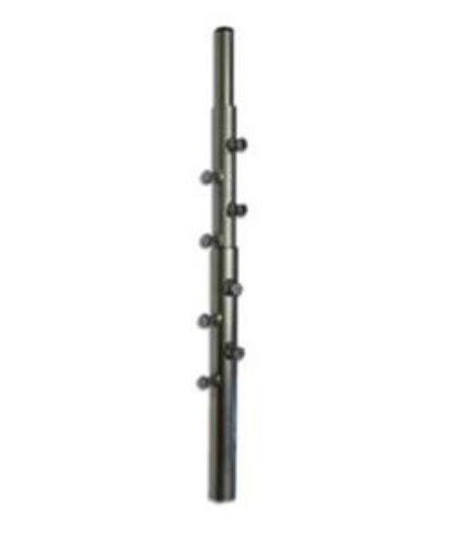 E-shop OEM stožár 3x2m, 48/42/35 mm, žárový zinek