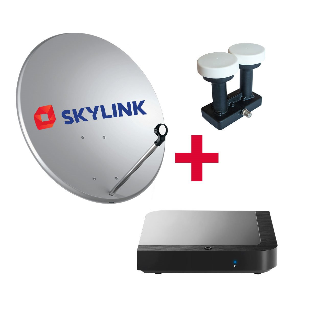 E-shop SET pro montáž SKYLINK - Kaon MZ-104, parabola 80, LNB monoblok SINGLE