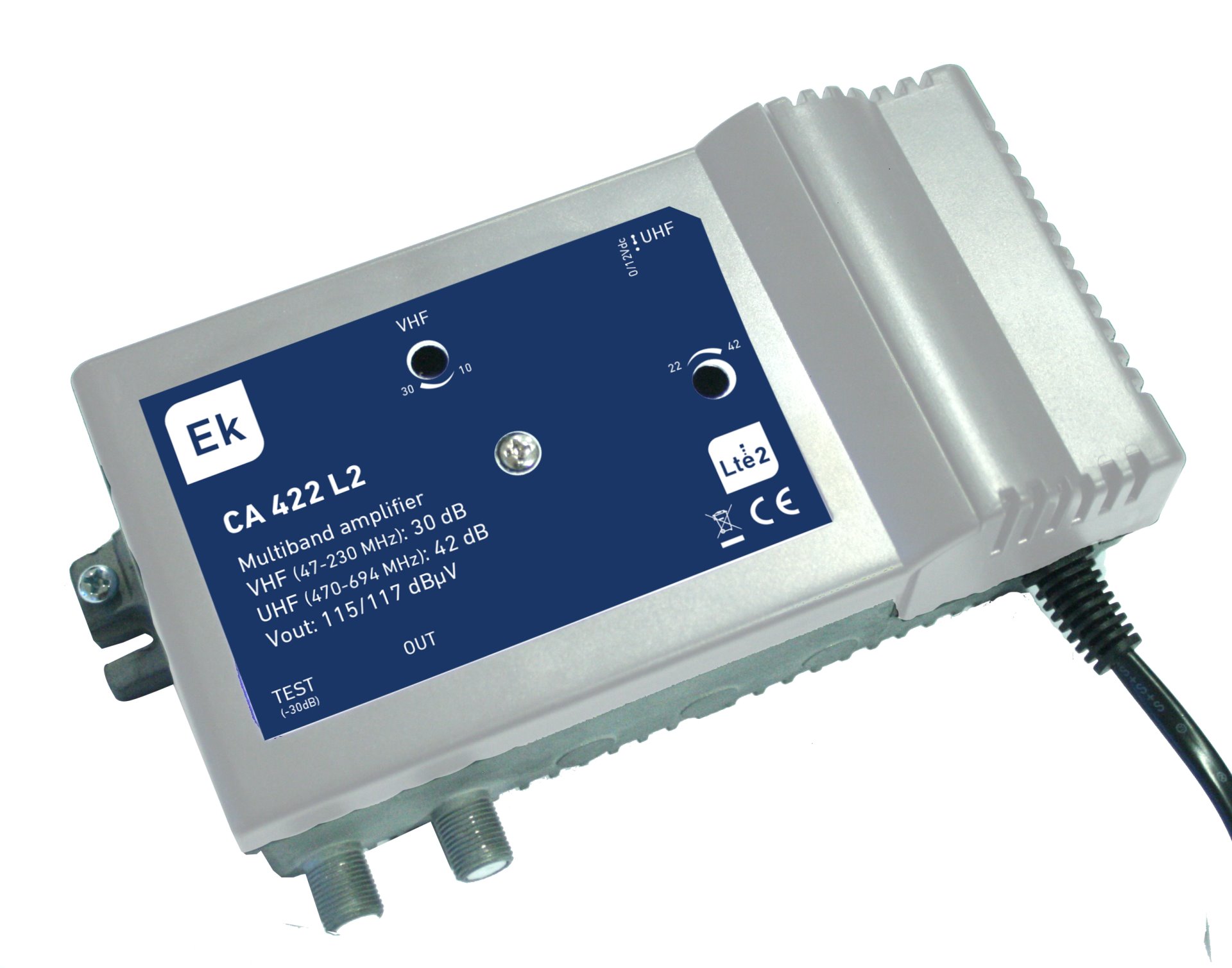 E-shop ITS CA 422 L2 - domovní zesilovač s LTE filtrem 8436548996079