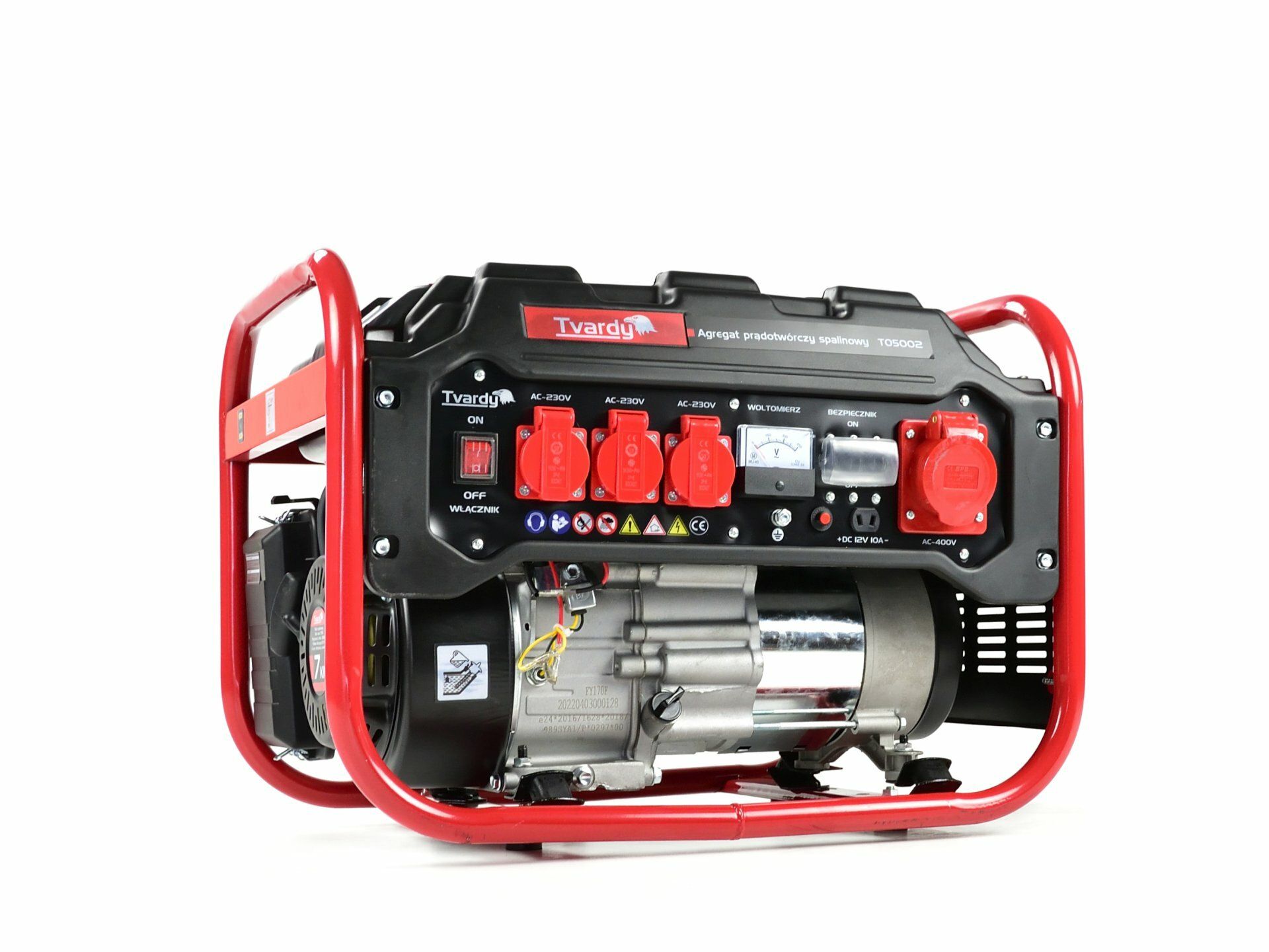 E-shop Benzínová rámová elektrocentrála 7 HP/2,8 kW - AVR TVARDY