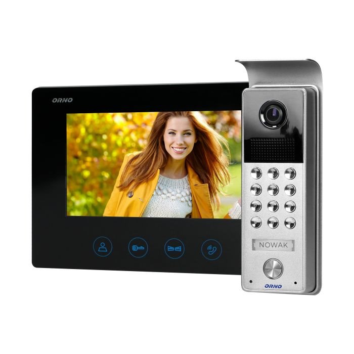 E-shop Videozvonček ORNO OR-VID-ME-1056/B CERES, 7" LCD s kódovým zámkom