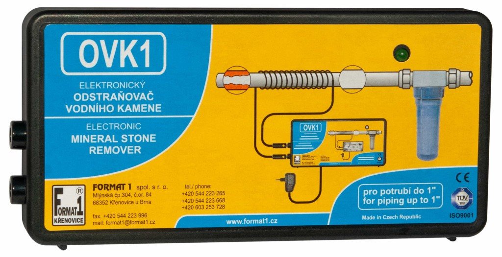 E-shop Odstraňovač vodného kameňa FORMAT OVK1 pre potrubie do 1coulu