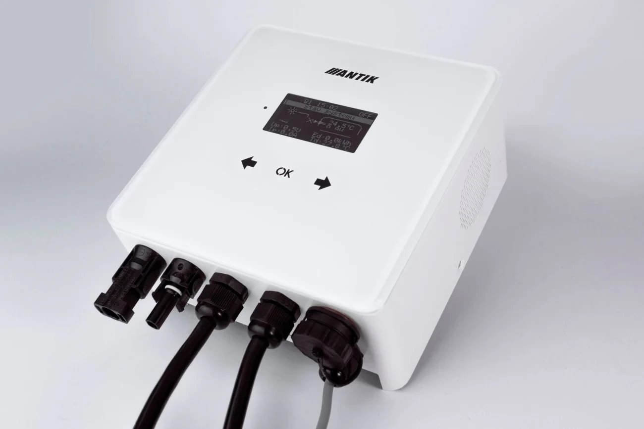 FVE regulátor MPPT ANTIK Solartech PWH-01 V3+, WiFi, fotovoltaický ohrev vody, Voucher Antik TV na 6 mesiacov ZADARMO