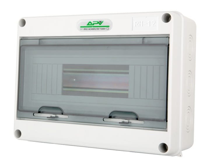 E-shop Elektroinštalačný rozvádzač Adelid APV-RH-12, 1x12M IP65, IK08 APV-RH-12
