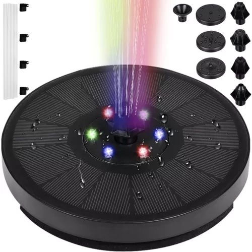 E-shop Solárna fontána RGB GARDLOV 23227, 180L/H