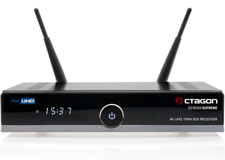 E-shop OCTAGON SF8008 V3 SUPREME Twin 4K HbbTV, dual OS Enigma 2/DefineO
