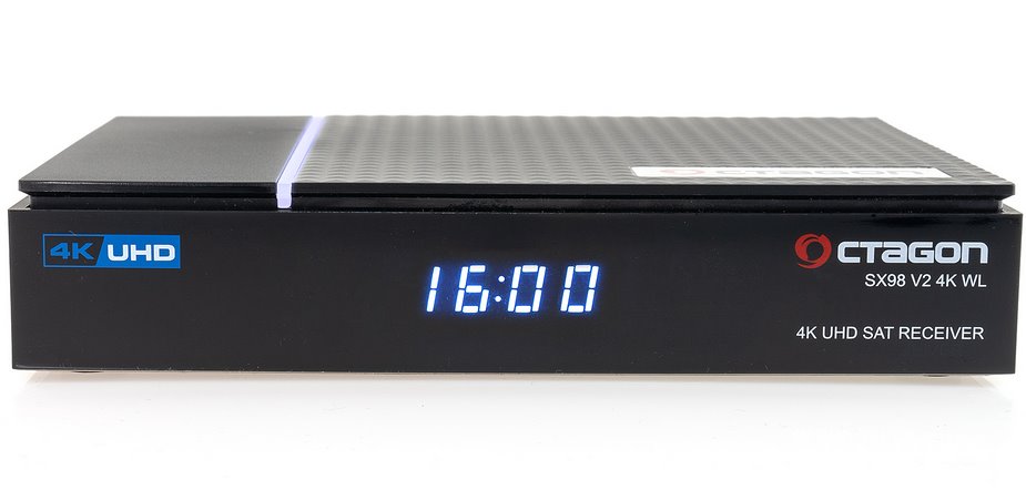 OCTAGON SX98 V2 4K 5G WL DVB-S2 + IP UHD Smart TV satelitný prijímač