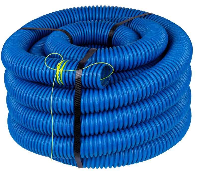 E-shop SAPRO FVE Rúrka ohybná inštalačná HDPE 40/33mm flexibilná 450N modrá 25m RDG40-NI-25