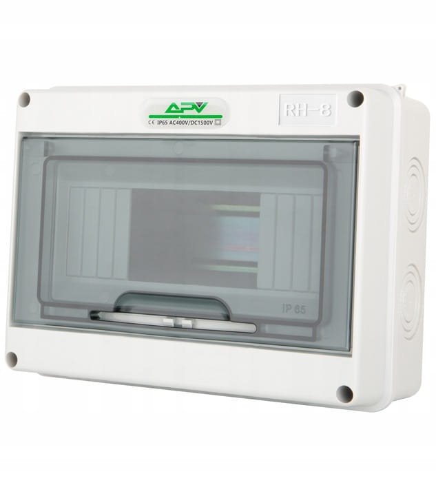 E-shop Elektroinštalačný rozvádzač Adelid APV-RH-08, 1x8M IP65, IK08 APV-RH-08