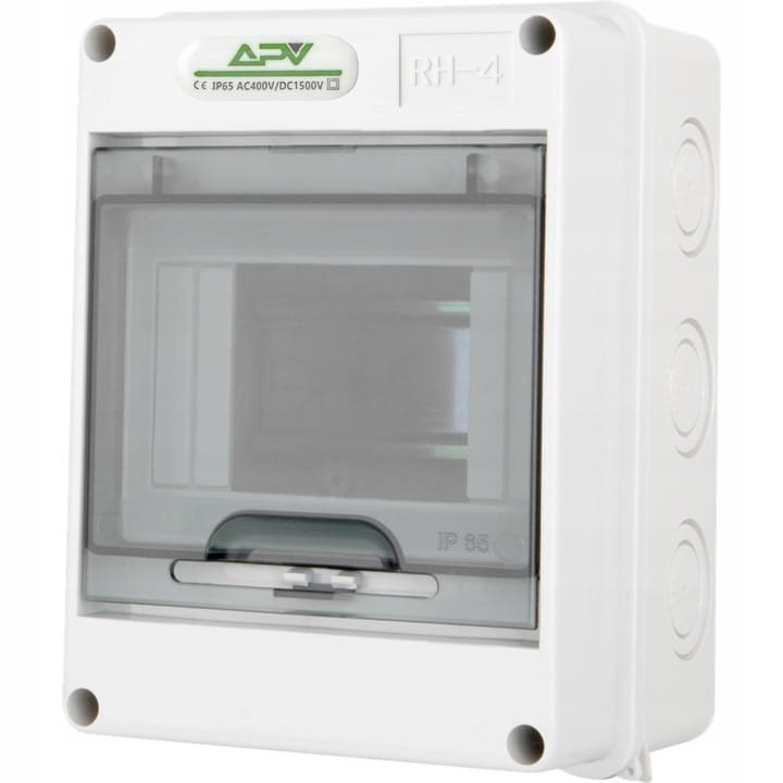 E-shop Elektroinštalačný rozvádzač Adelid APV-RH-04, 1x4M IP65, IK08 APV-RH-04