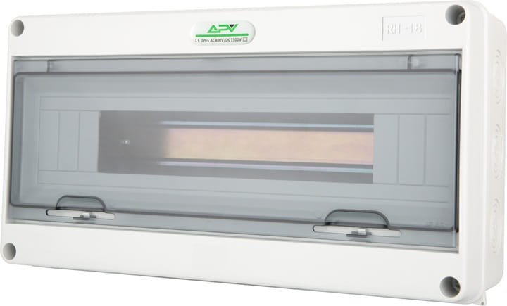 E-shop Elektroinštalačný rozvádzač Adelid APV-RH-18, 1x18M IP65, IK08 APV-RH-18