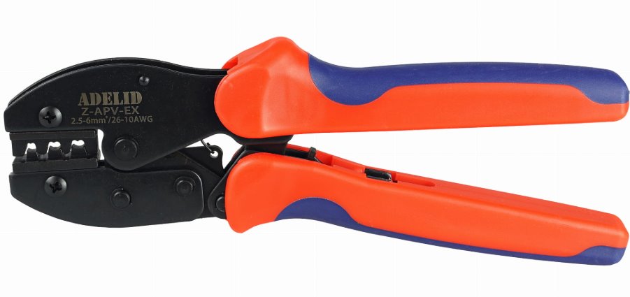 FVE Krimpovacie kliešte Adelid APV Z-APV-EX pre solárne konektory MC4 2,5-6mm2