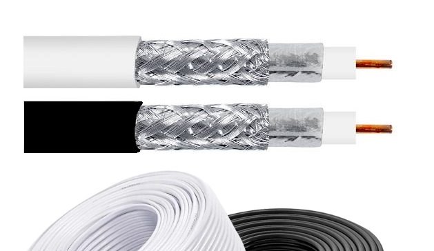 E-shop TsT Cable Koaxiálny kábel RG-6U/64FA-LSZH 305m PVC 7mm biela cievka