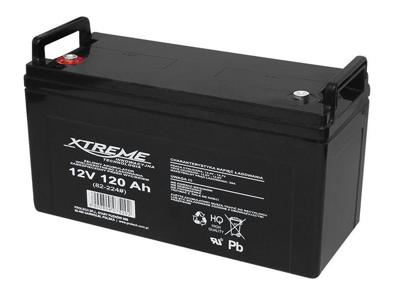 E-shop Batéria olovená 12V/120Ah Xtreme 82-224 gélový akumulátor