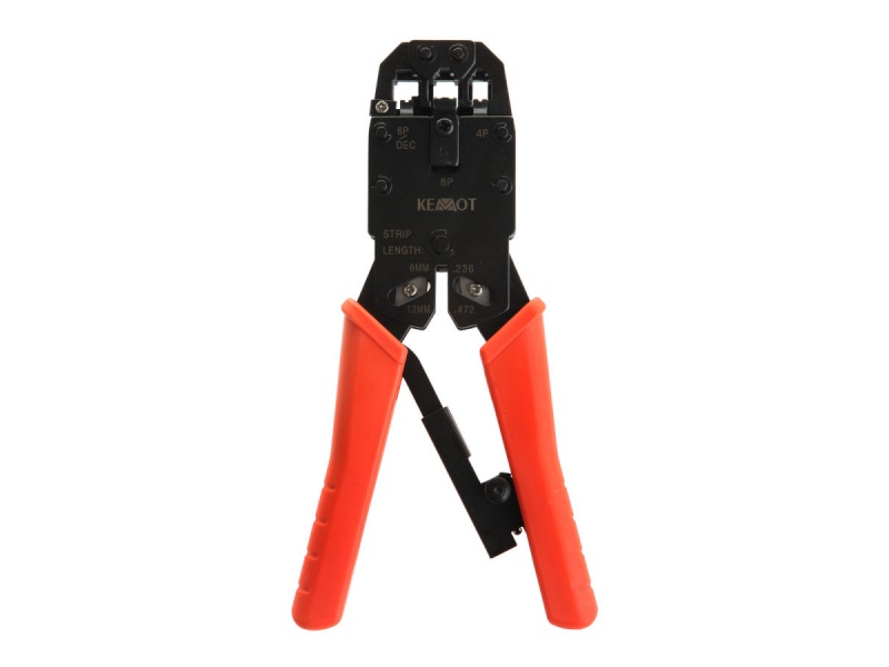 Kliešte krimpovacie RJ45/RJ11/RJ10 (8P/6P/4P)