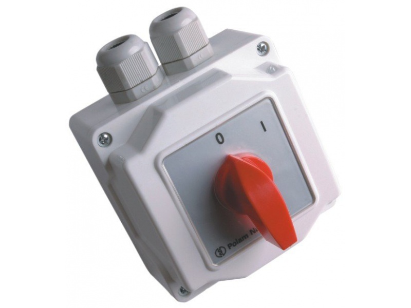 Vačkový spínač 0-1 63A