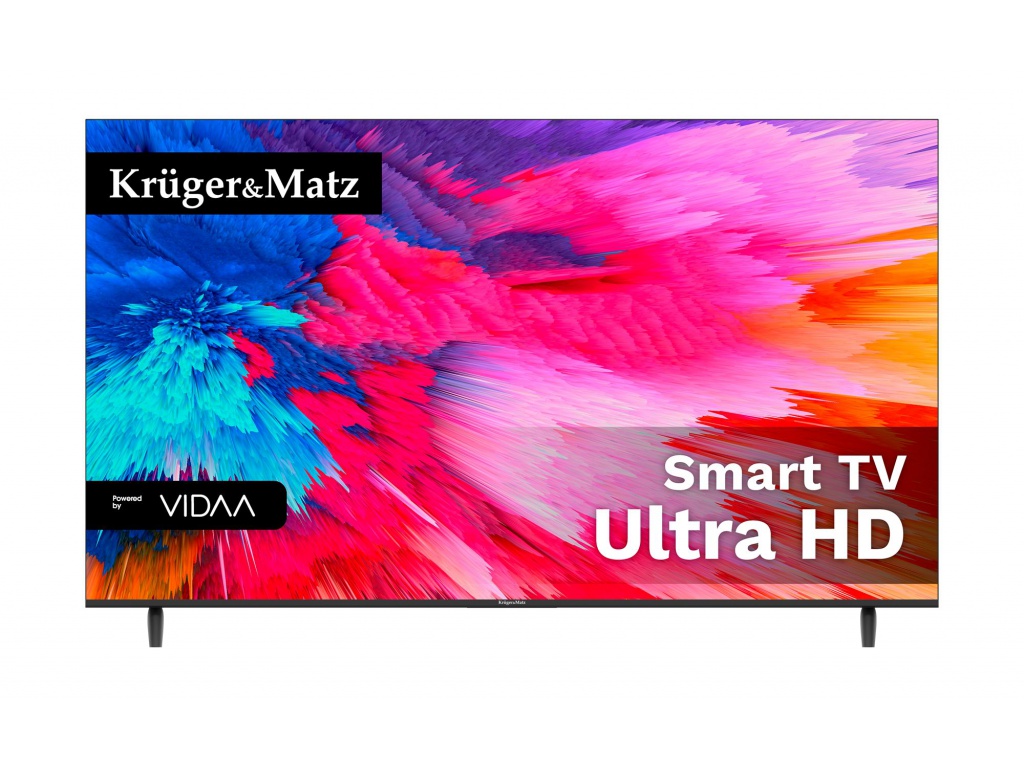 Televízor Kruger&Matz 65" (165cm) UHD, DVB-T2/C/S2 VIDAA smart
