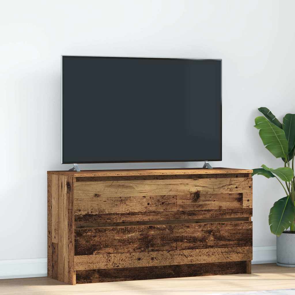 Multidom TV skrinka Old Wood 100x35x54 cm Engineered Wood
