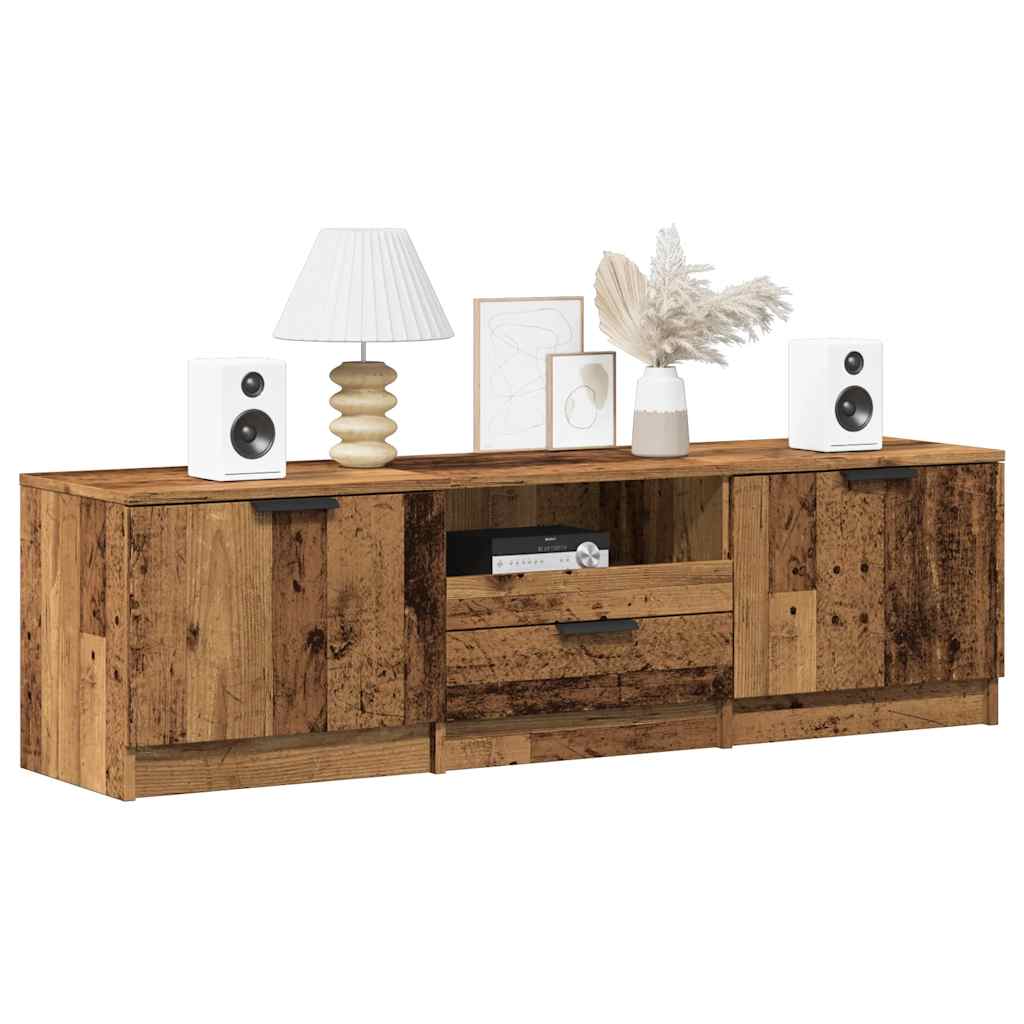 Multidom TV skrinka Old Wood 140x35x40 cm Engineered Wood