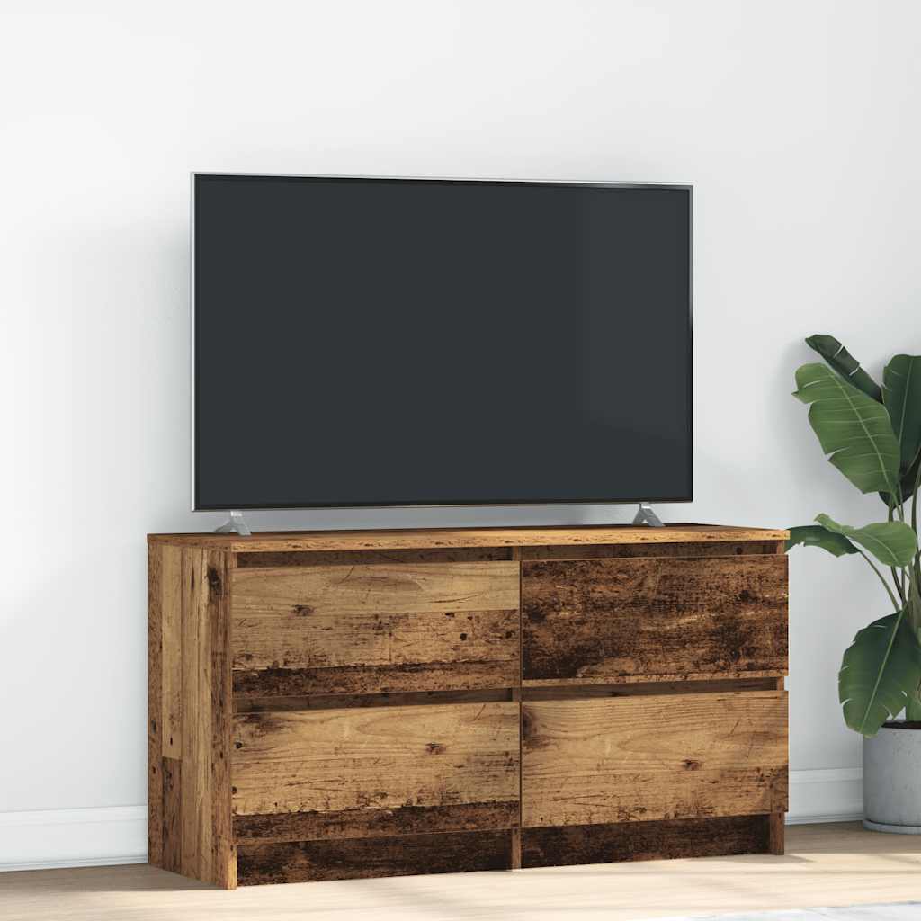 Multidom TV skrinka Old Wood 100x35x54 cm Engineered Wood