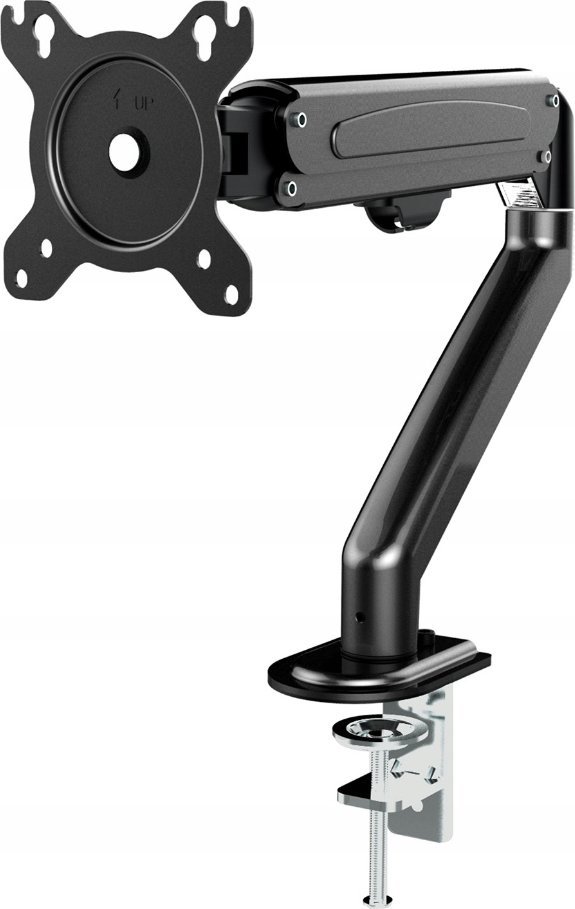 E-shop Maclean Držiak na monitor Maclean, plynová pružina, 13"-27", 8 kg, čierny, MC-860N