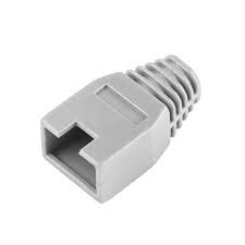 E-shop Kryt gumový pre konektor RJ45 šedý