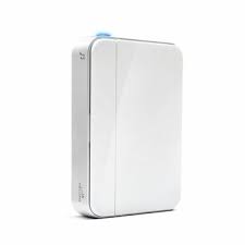 E-shop Solight (1L46) bezdrôtový zvonček, do zásuvky, 120m, biely