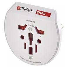 E-shop Emos Cestovný univerzálny adaptér pre cudzincov do stred. Európy