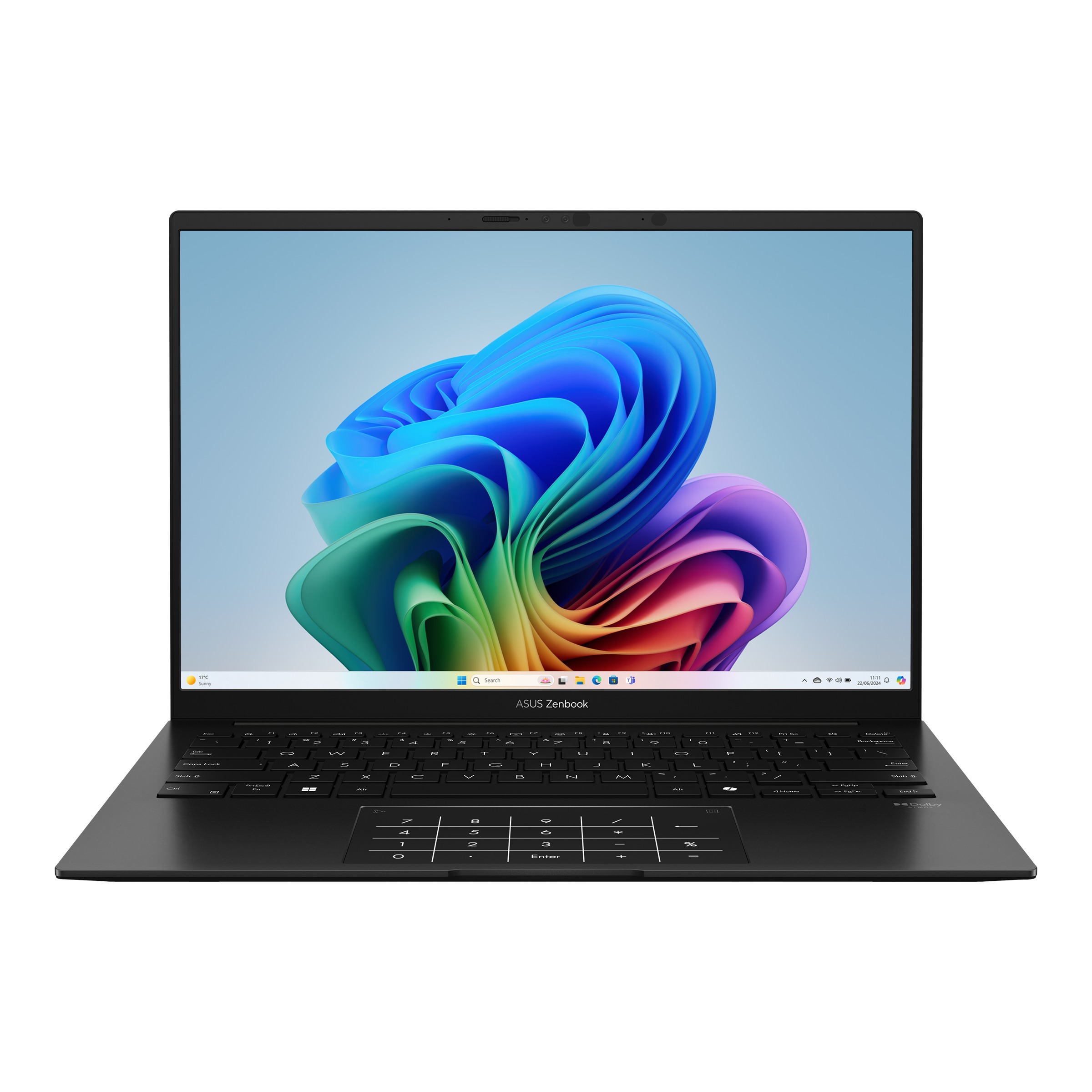 ASUS Zenbook 14 OLED/UM3406KA-OLED229X/AI7-350/14''/WUXGA/32GB/1TB/AMD int/W11P/Black/2R