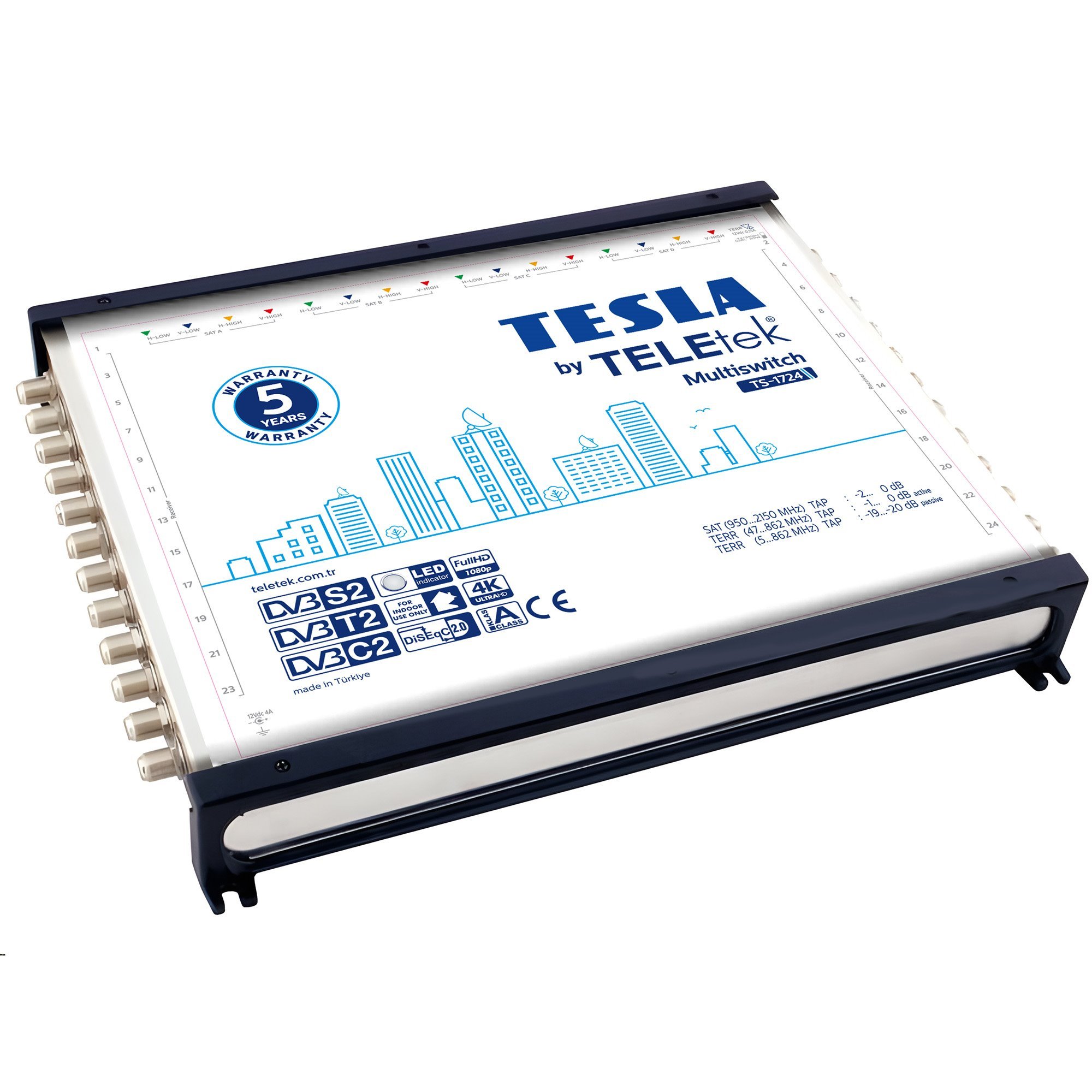 TESLA by TeleTek multipřepínač 17/24