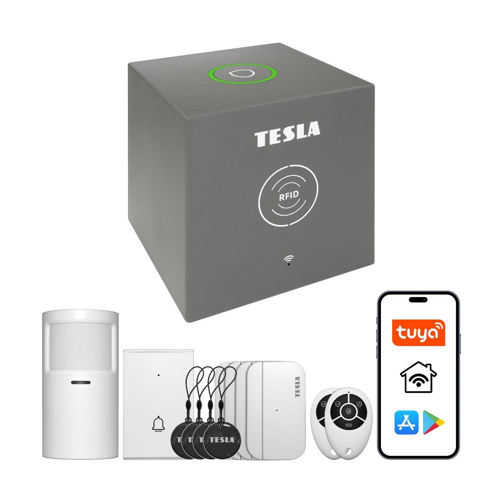 E-shop TESLA SecureQ i13 - Wi-Fi smart bezpečnostní systém 8595689805555