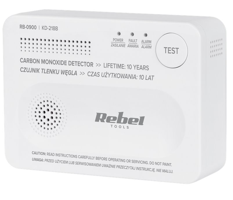 E-shop Detektor oxidu uhoľnatého (CO) REBEL RB-0900, KD-218B
