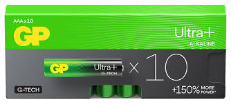 E-shop Alkalická batéria GP Ultra Plus LR6 (AAA), 10 ks