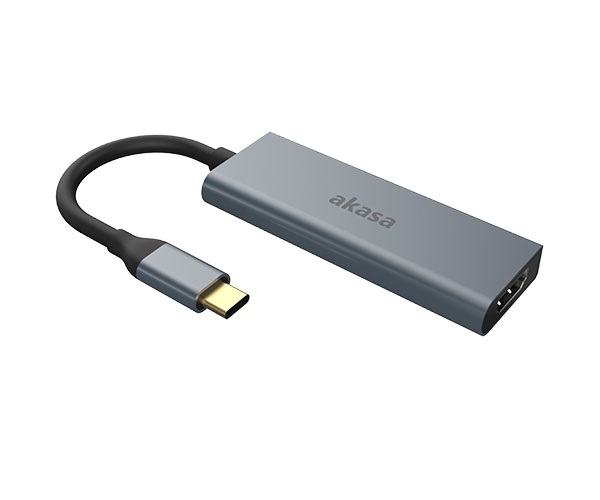 AKASA - externý USB hub - USB type-C s HDMI