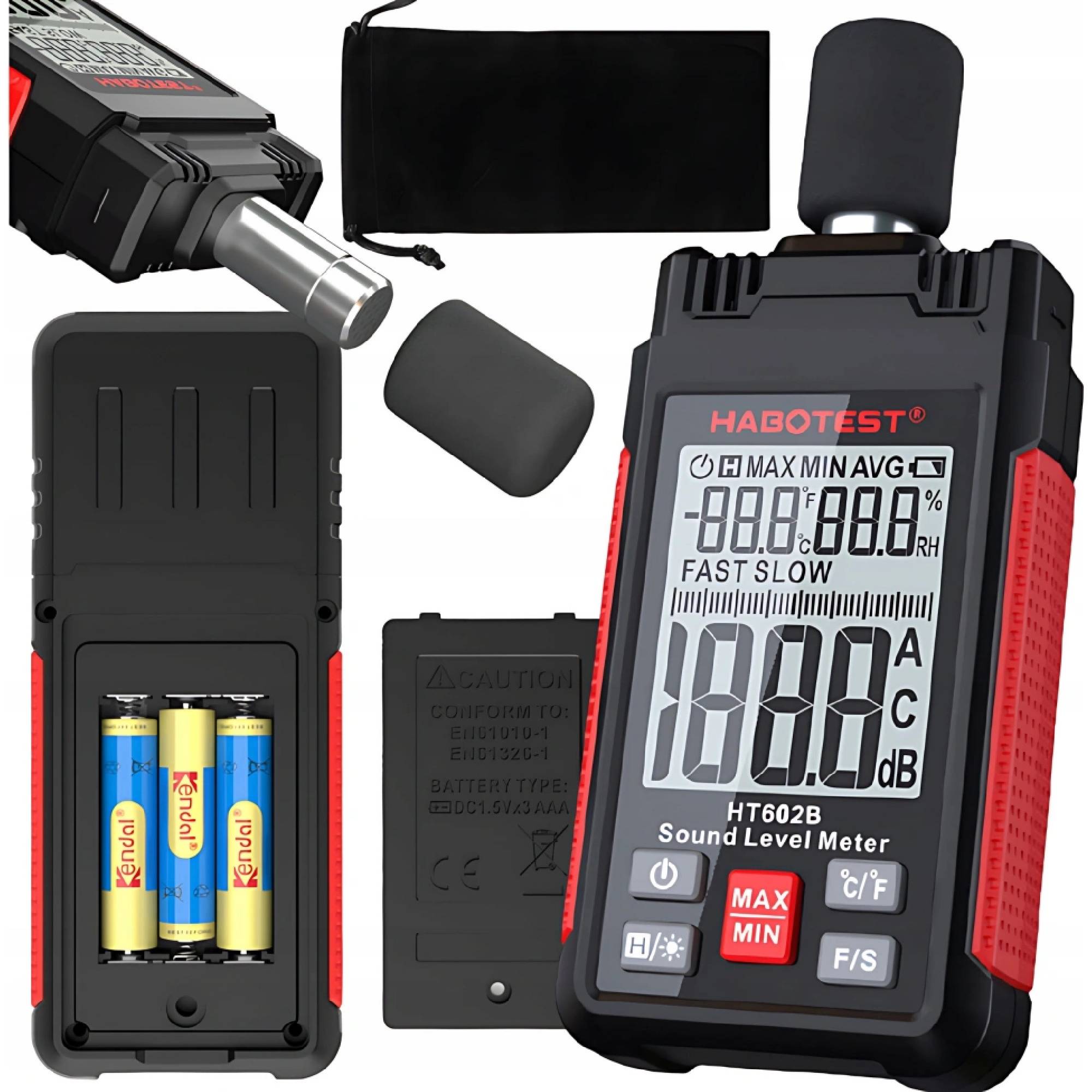 E-shop Merač hladiny zvuku Habotest HT602B