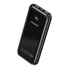 E-shop Powerbanka Pisen 10000 mAh čierna 22.5W SMART CHIP TYPE-C